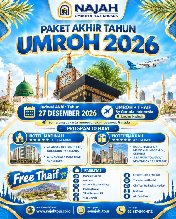 UMROH AKHIR TAHUN 2026