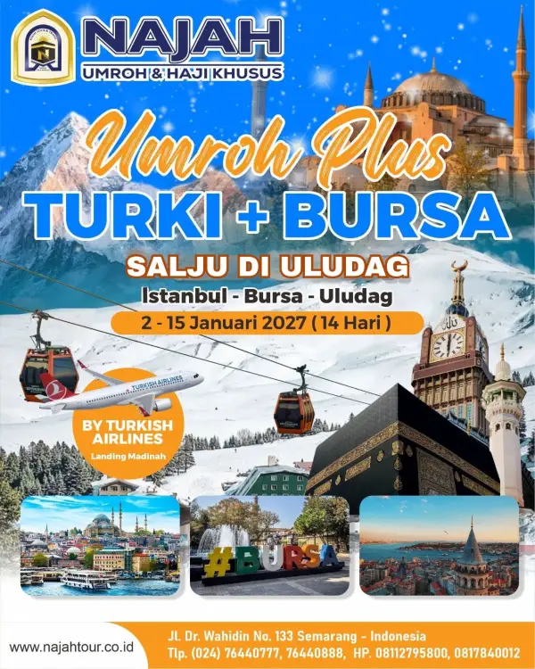 UMROH + TURKI + BURSA